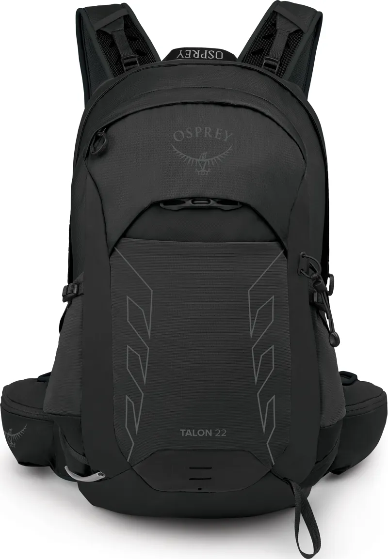Osprey Talon 22 Rucksack - Extended Fit - Black Coal-Grey-1