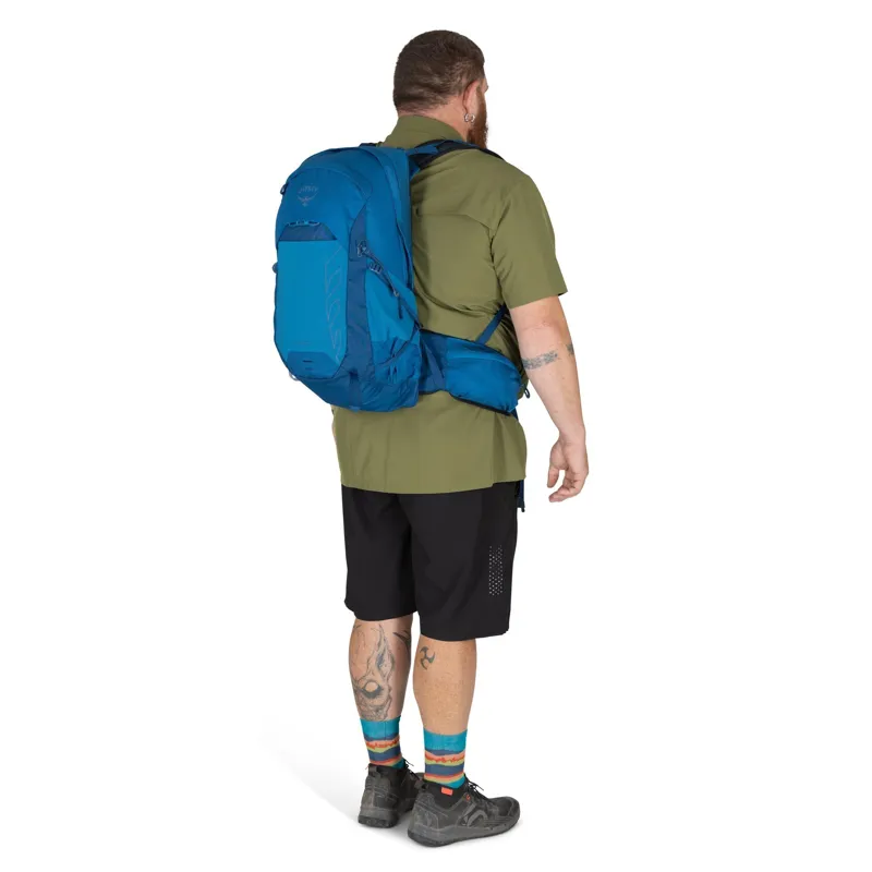 Osprey Talon 22 Rucksack - Extended Fit - Black Coal-Grey-4