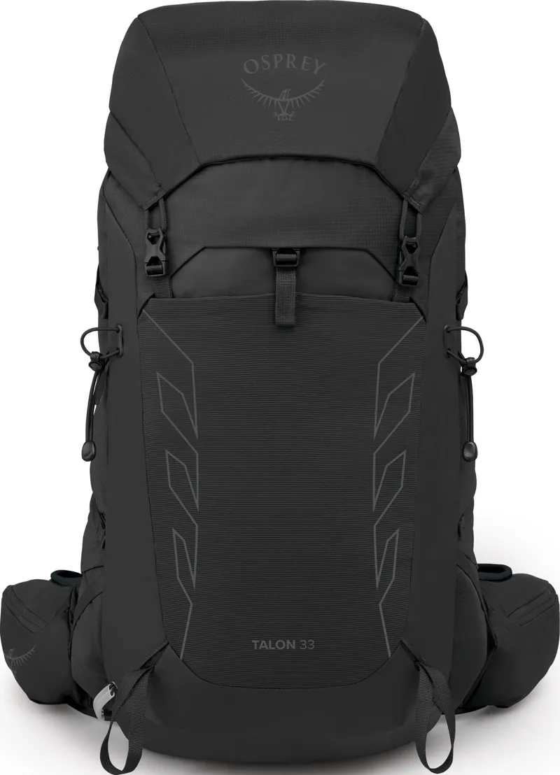 Osprey Talon 33 Rucksack - Extended Fit - Black Coal Grey-1
