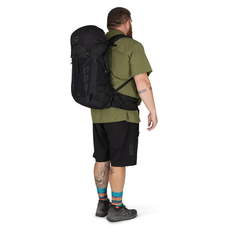 Osprey Talon 33 Rucksack - Extended Fit - Black Coal Grey-4