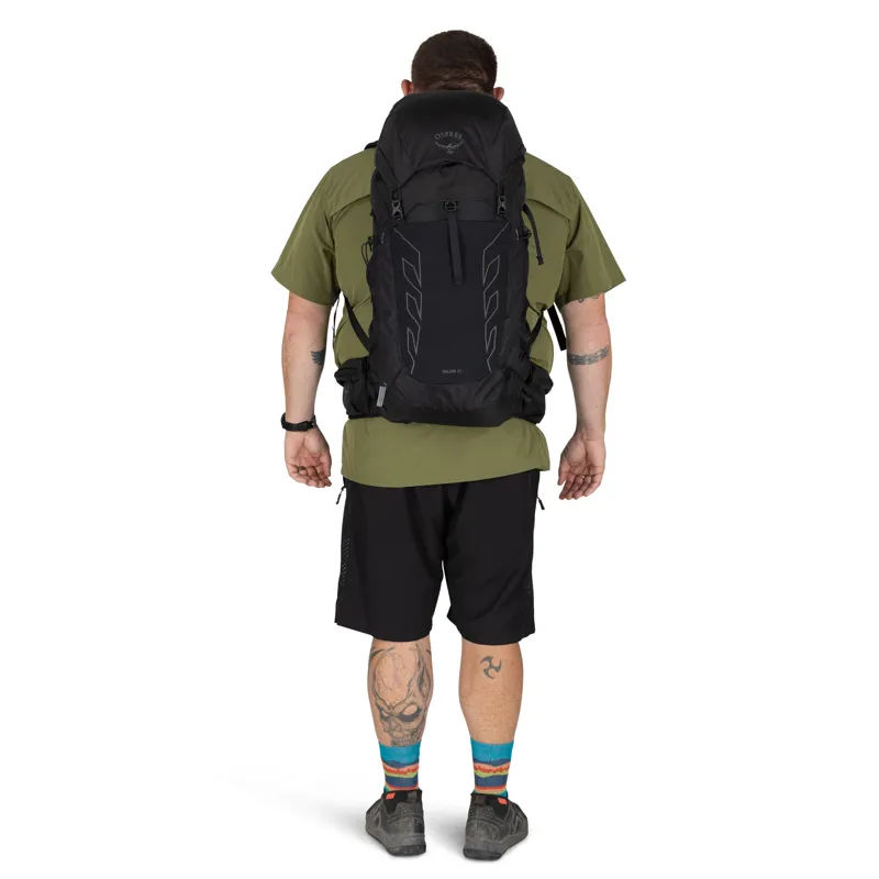 Osprey Talon 33 Rucksack - Extended Fit - Black Coal Grey-5