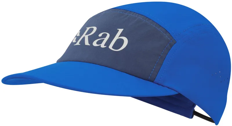 Rab Talus 5 Panel Cap - Maya Blue-Tempest Blue