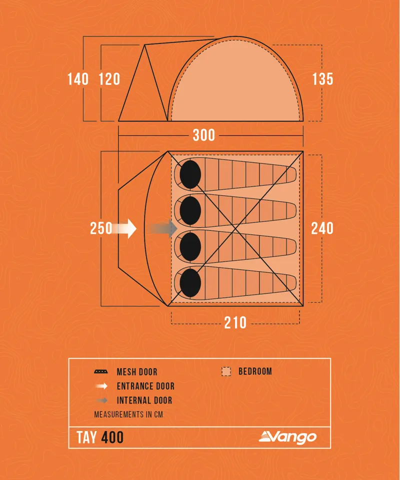 Vango Tay 400 Tent-1