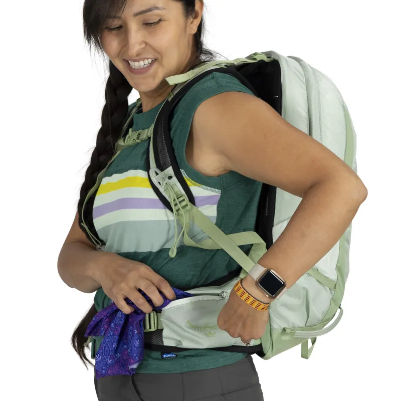 Osprey Womens Tempest 11 Rucksack - Deep Fig-Hotspot Pink-9