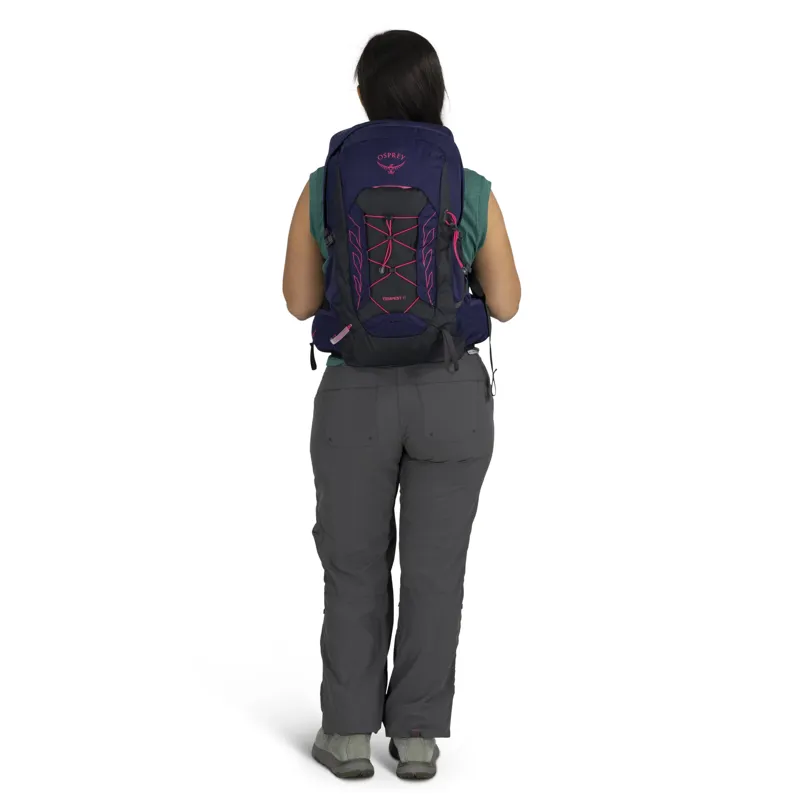 Osprey Womens Tempest 11 Rucksack - Deep Fig-Hotspot Pink-5