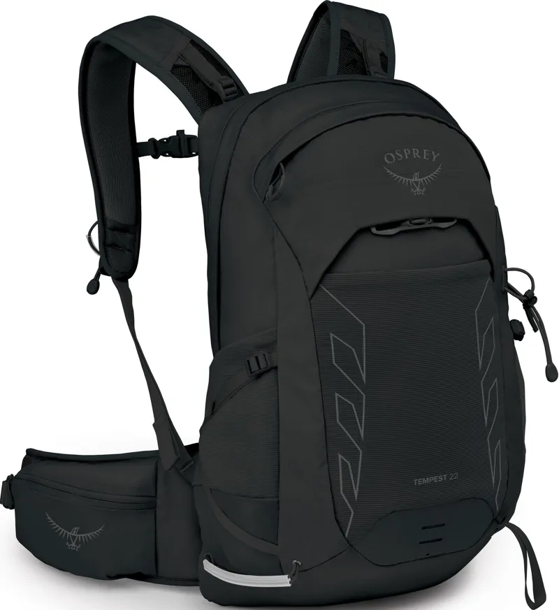 Osprey Womens Tempest 22 Rucksack - Extended Fit - Black-Coal Grey