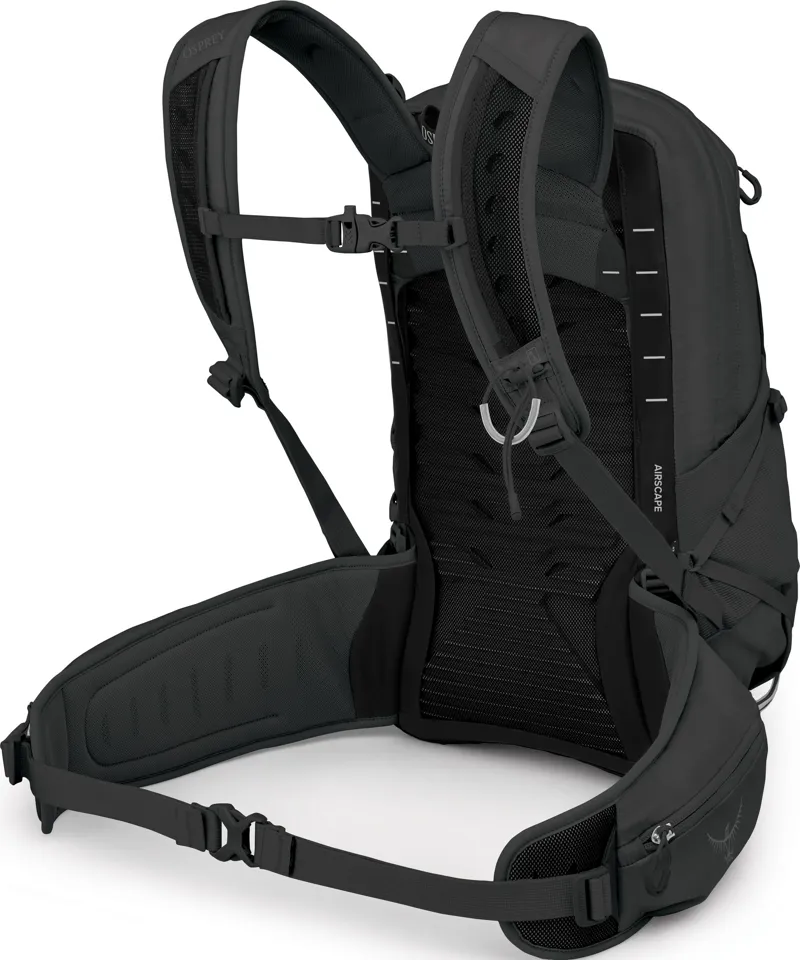 Osprey Womens Tempest 22 Rucksack - Extended Fit - Black-Coal Grey-2