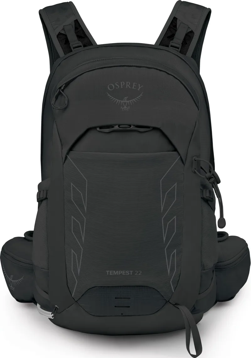 Osprey Womens Tempest 22 Rucksack - Extended Fit - Black-Coal Grey-1