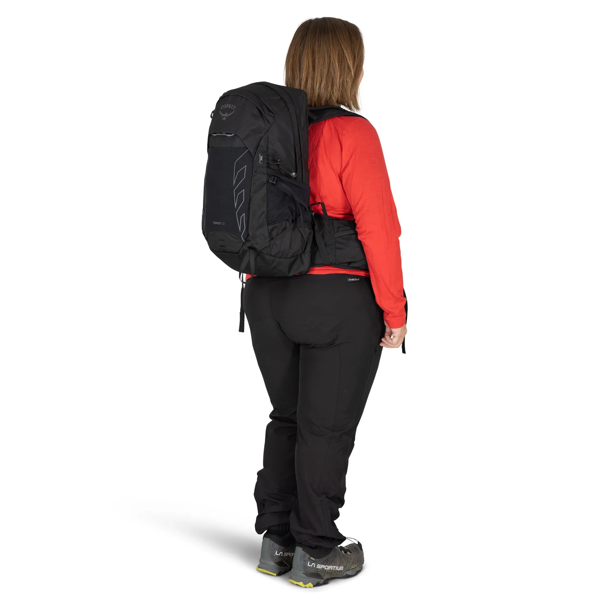 Osprey Womens Tempest 22 Rucksack - Extended Fit - Black-Coal Grey