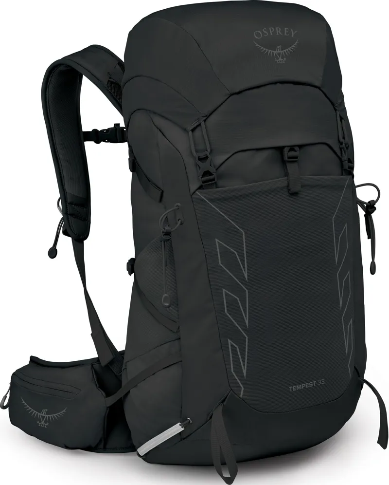 Osprey Womens Tempest 33 Rucksack - Extended Fit - Black-Coal Grey