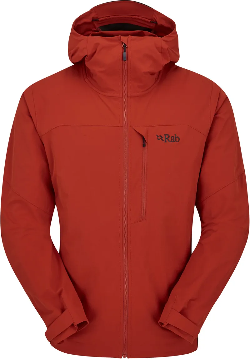 Rab Mens Torque Jacket - Tuscan Red