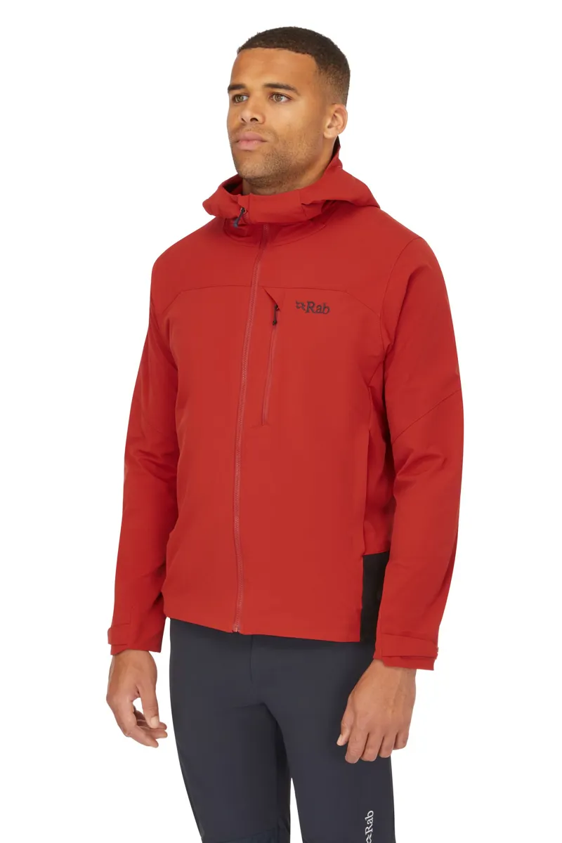 Rab Mens Torque Jacket - Tuscan Red-3
