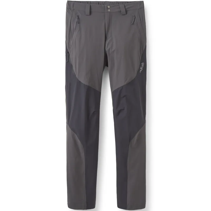 Rab Mens Torque Mountain Trousers - Anthracite-Black