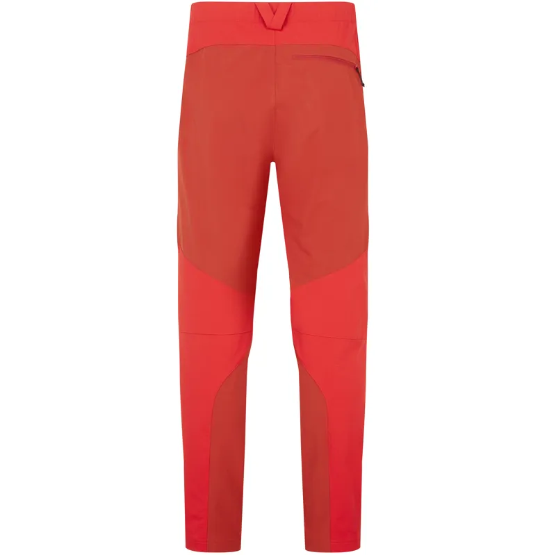 Rab Mens Torque Mountain Trousers - Dark Horizon-Tuscan Red-1