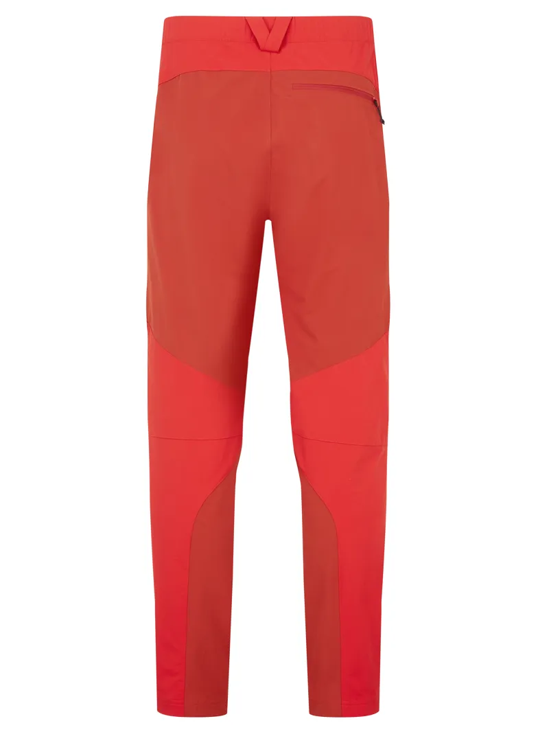 Rab Mens Torque Mountain Trousers - Dark Horizon-Tuscan Red-1