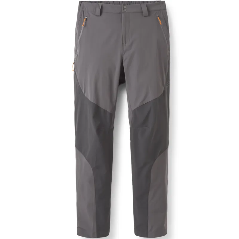 Rab Mens Torque Mountain Trousers - Graphene-Anthracite