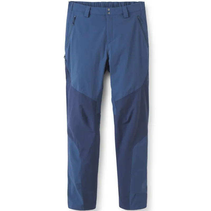 Rab Mens Torque Mountain Trousers - Tempest Blue-Deep Ink