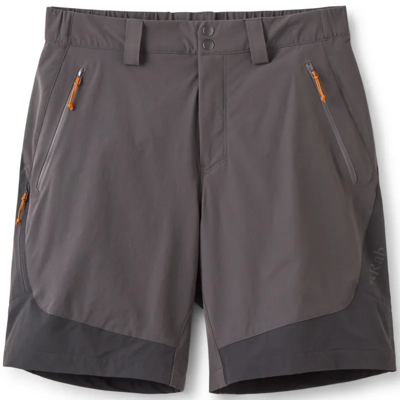Rab Mens Torque Mountain Shorts - Graphene-Anthracite