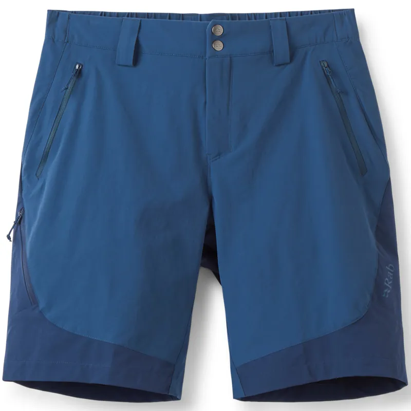 Rab Mens Torque Mountain Shorts - Tempest Blue-Deep Ink