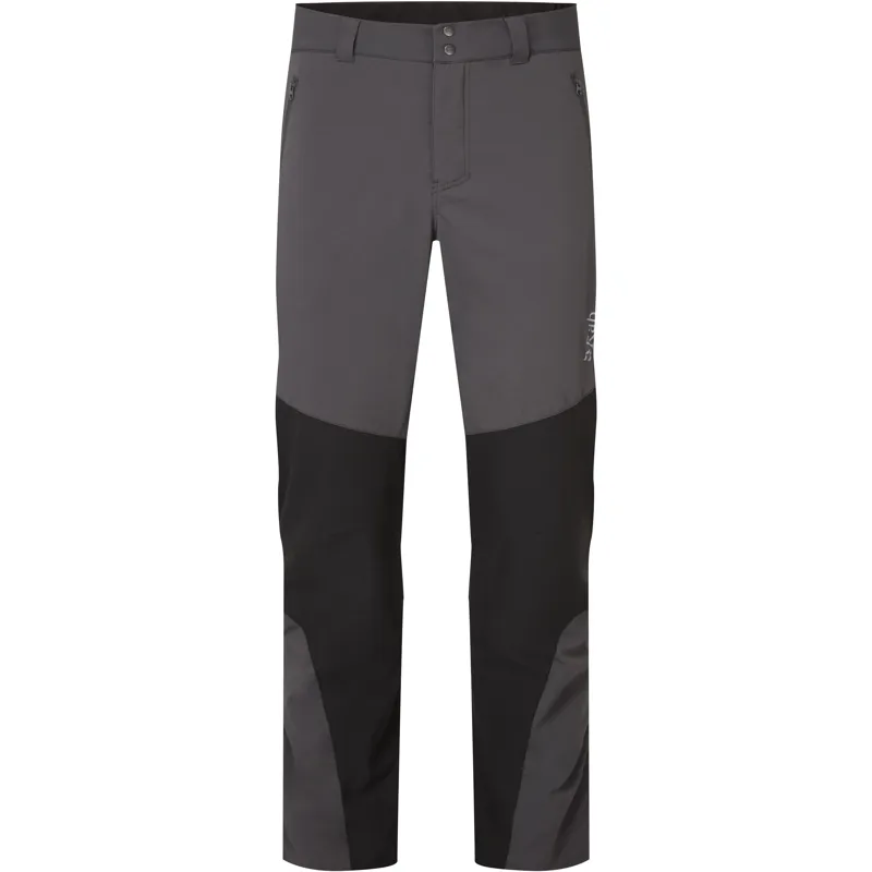 Rab Mens Torque Vapour-Rise Trousers - Anthracite