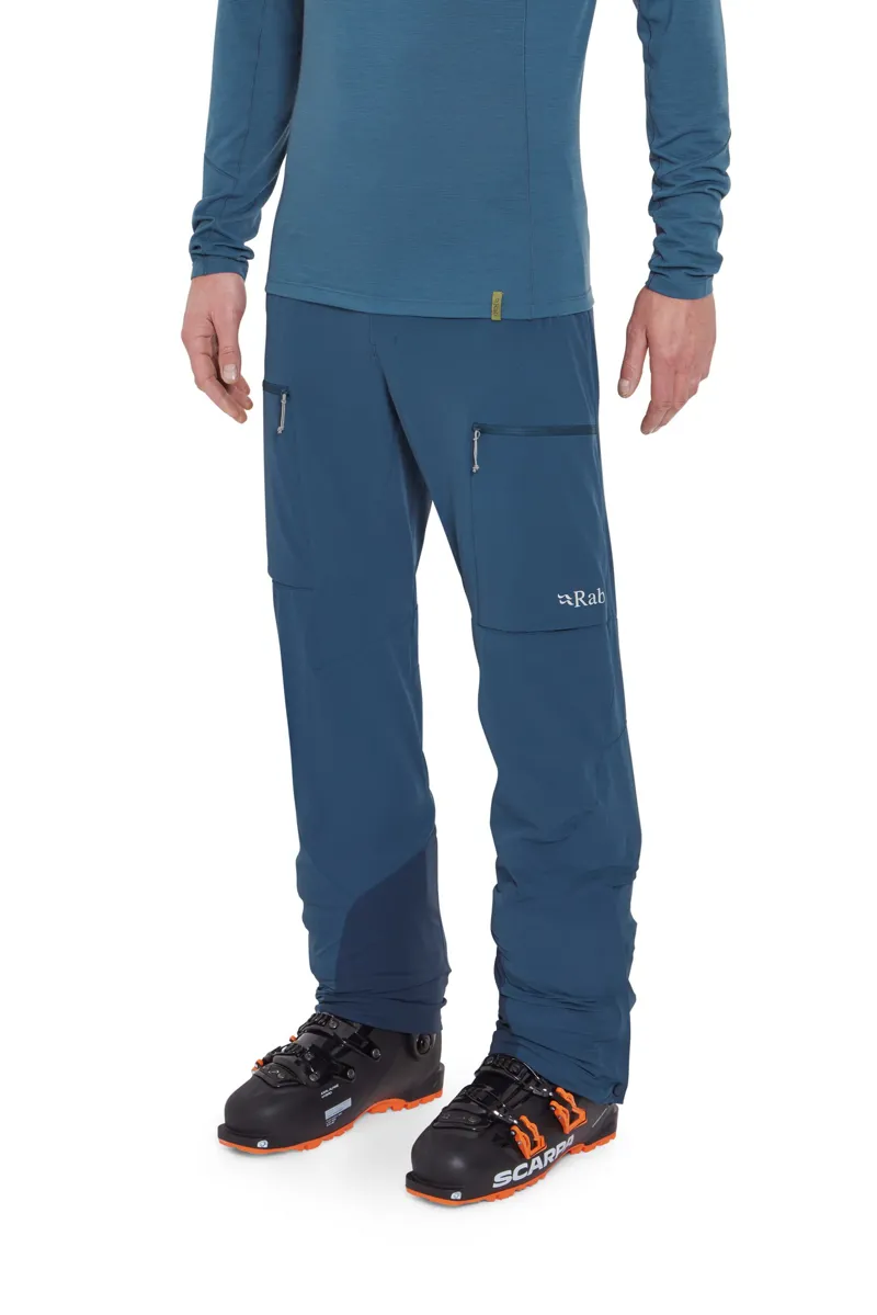Rab Mens Tour Trousers - Tempest Blue-2