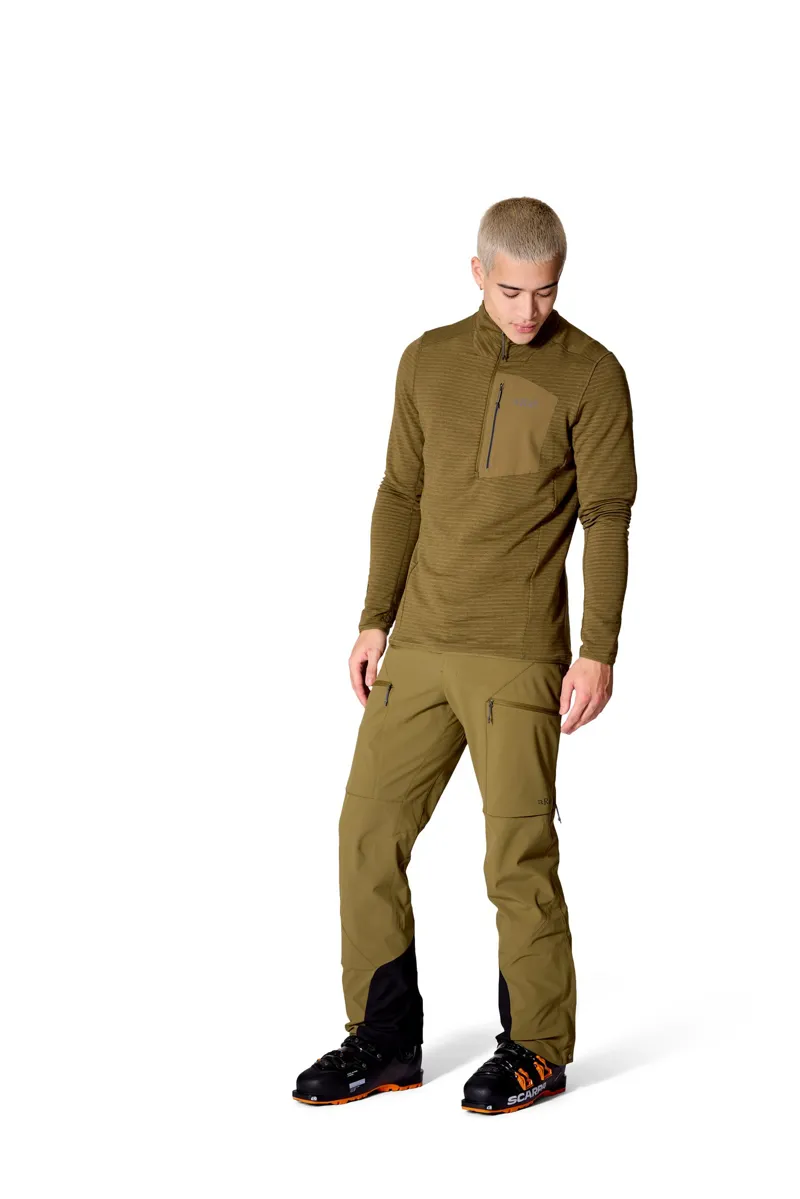 Rab Mens Tour Plus Trousers - Oak-2