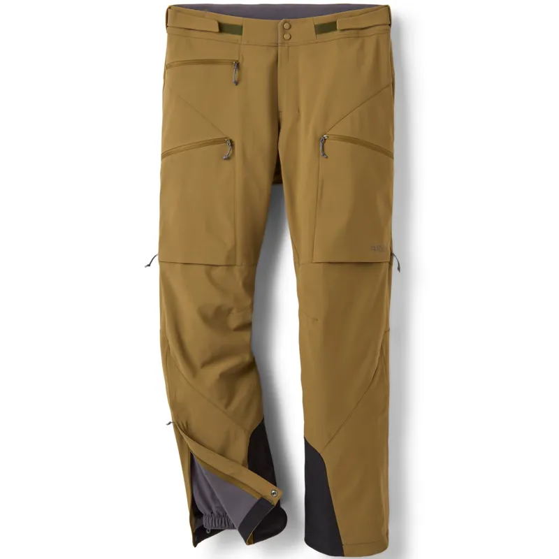 Rab Mens Tour Plus Trousers - Oak-1