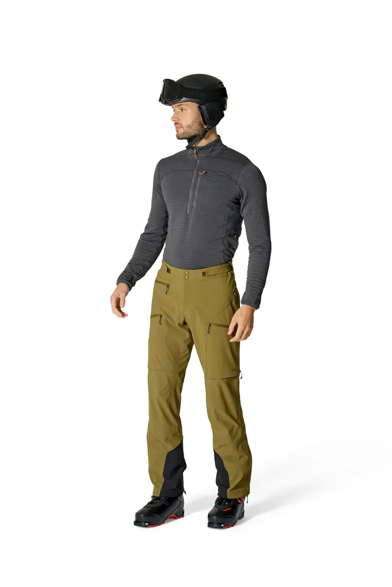 Rab Mens Tour Plus Trousers - Oak-5