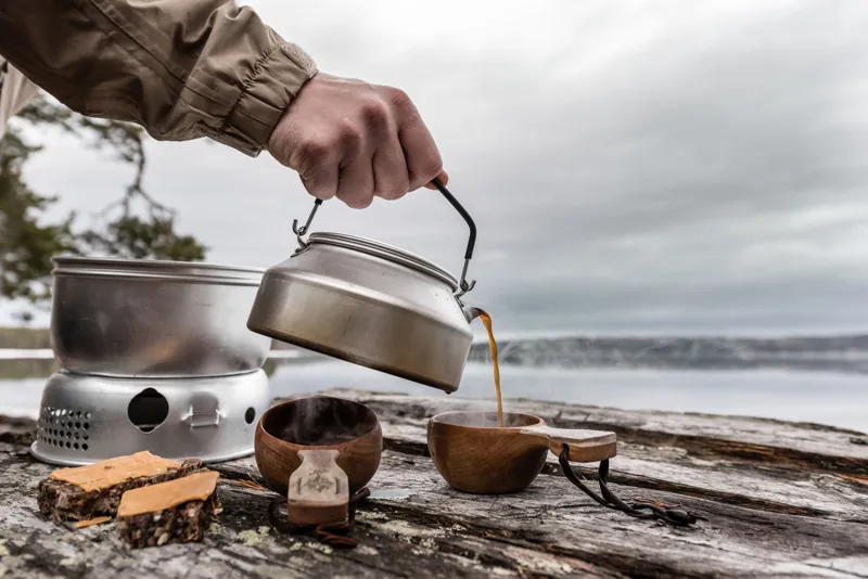 Trangia 25-6 UL Stove - Non Stick Pans with Kettle-5