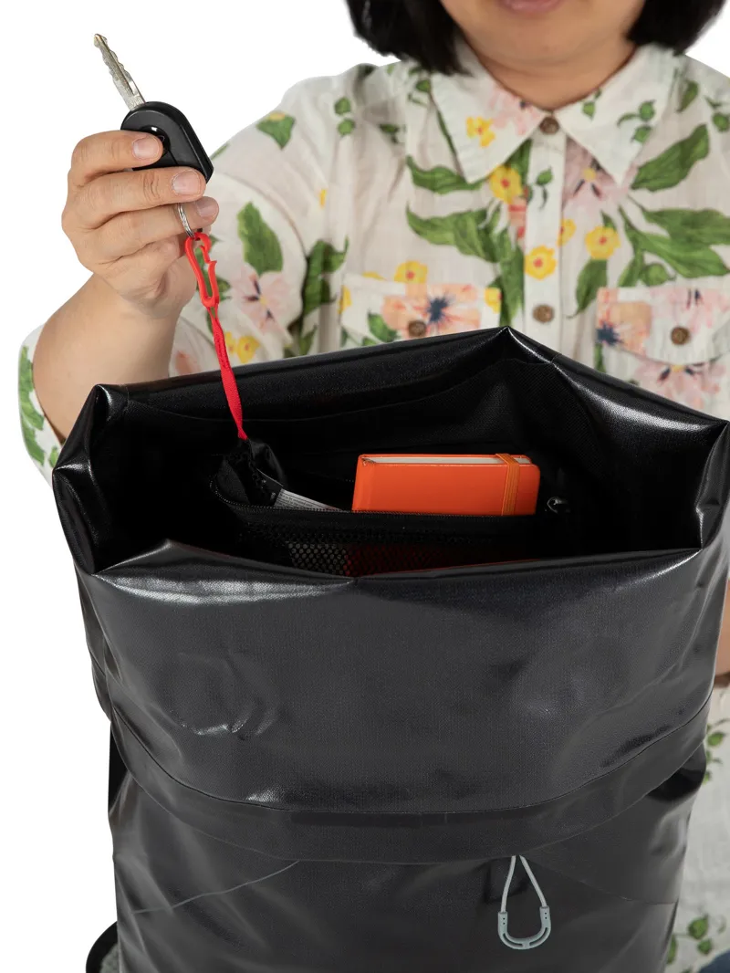 Osprey Transporter Roll Top WP 25 - Night Jungle Blue-10