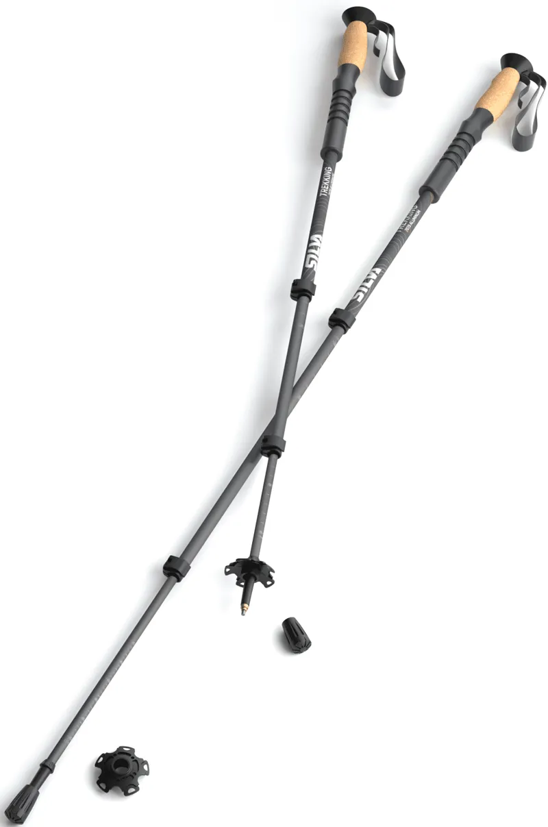 SILVA Trekking Poles Aluminium Cork