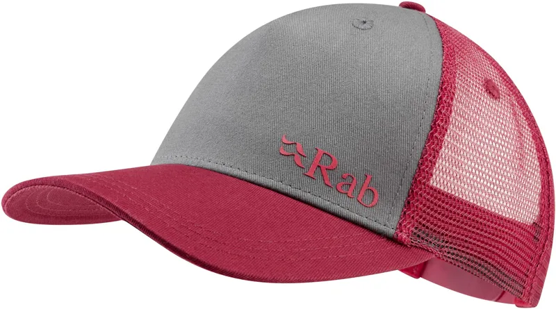 Rab Trucker Logo Cap - Steel
