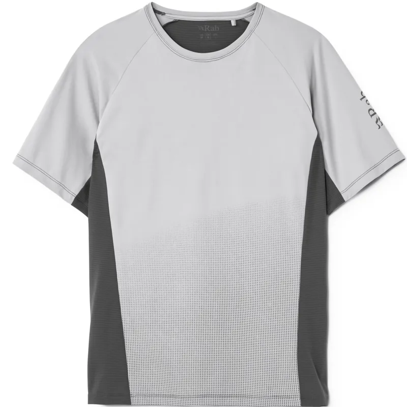 Rab Mens Trail Tee - Dark Pewter-Graphene