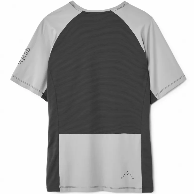 Rab Mens Trail Tee - Dark Pewter-Graphene-1