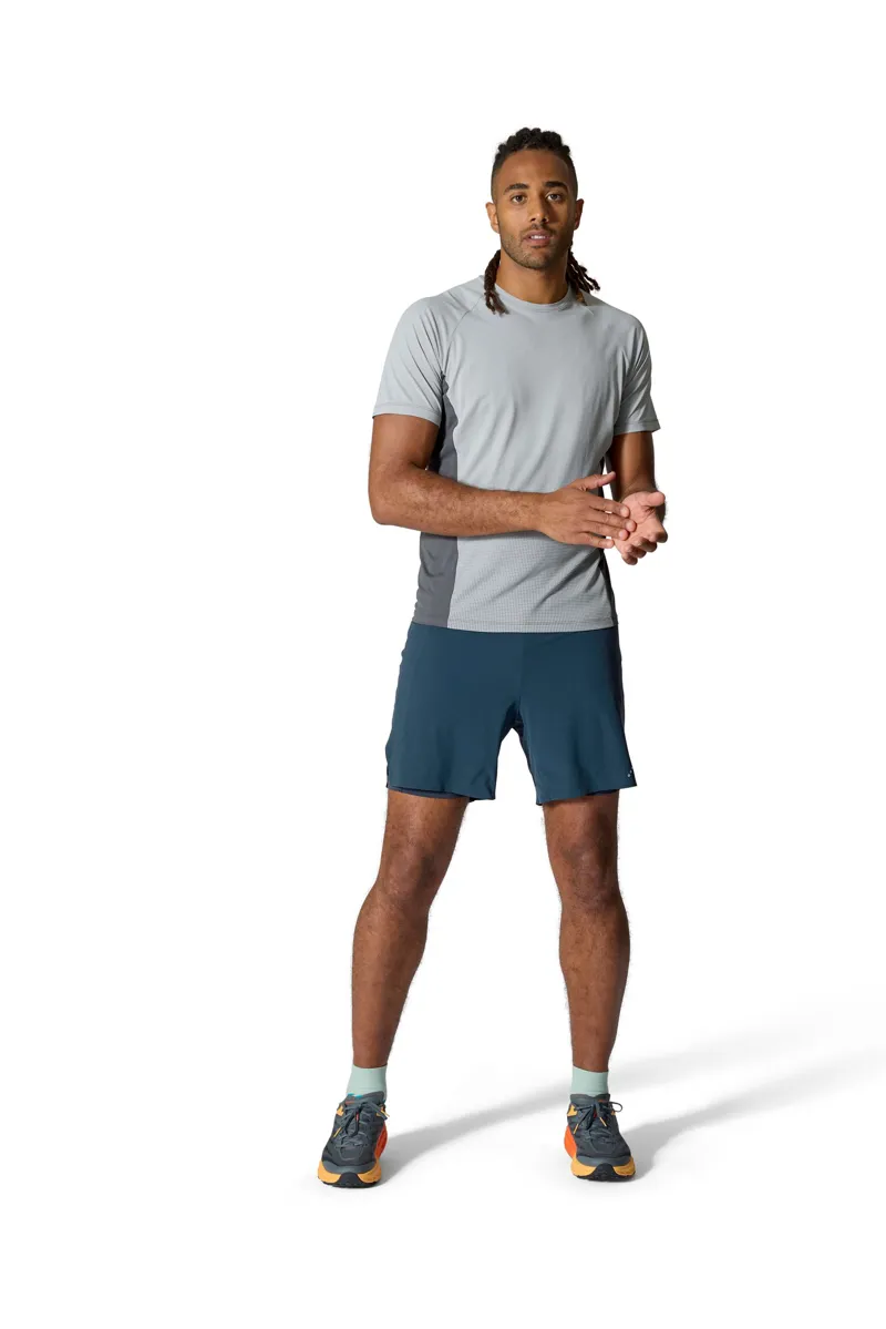 Rab Mens Trail Tee - Dark Pewter-Graphene-2