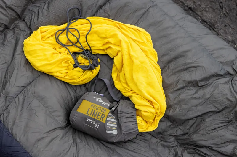 Sea To Summit Reactor Sleeping Bag Liner - Mummy with Drawcord - Standard-8