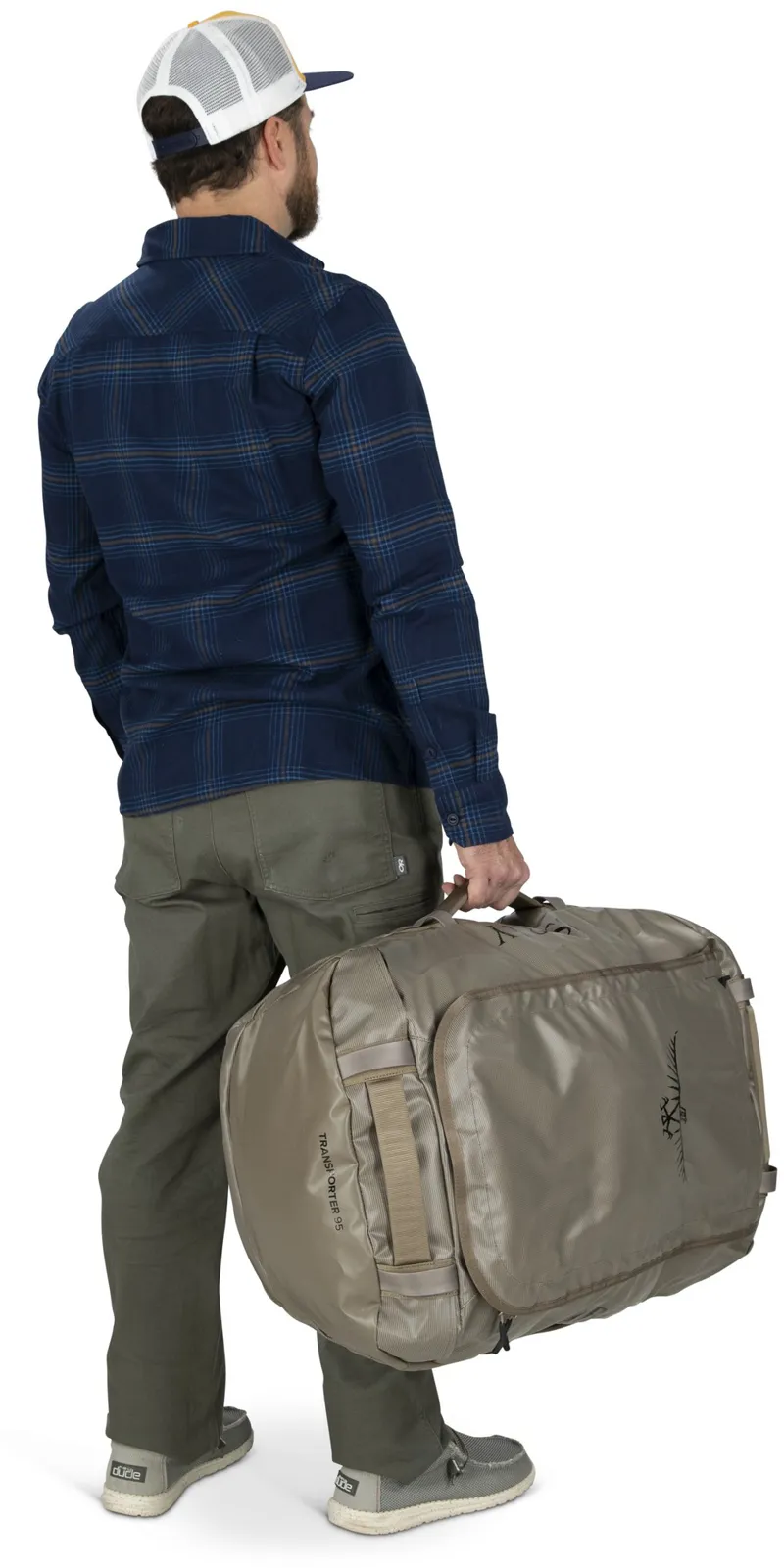 Osprey Transporter 95 Duffel - Tan Concrete-9