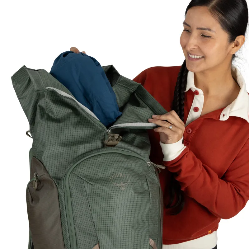 Osprey Transporter Roll Top Rucksack - Pine Leaf-6