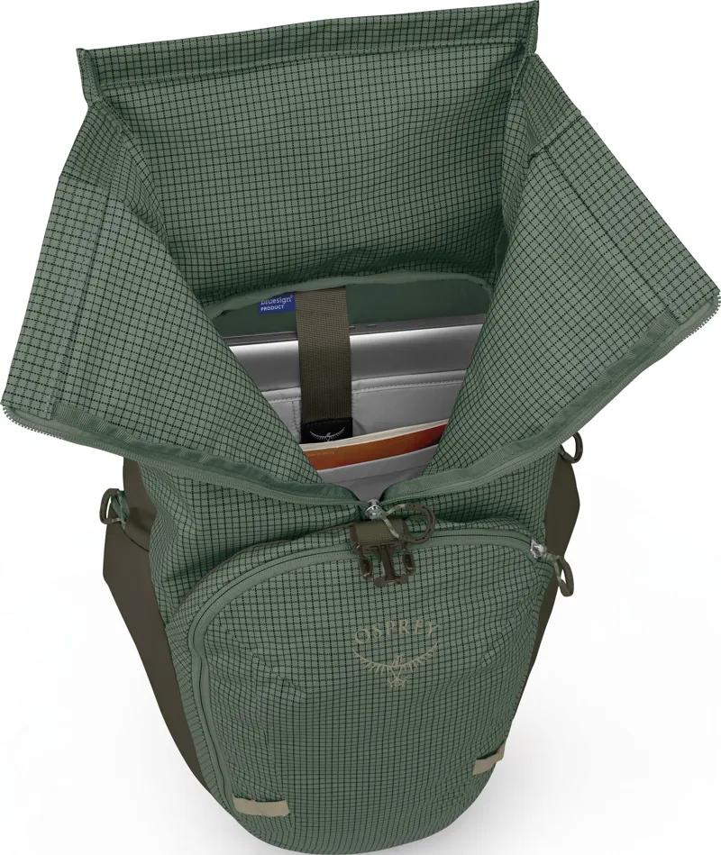 Osprey Transporter Roll Top Rucksack - Pine Leaf-4