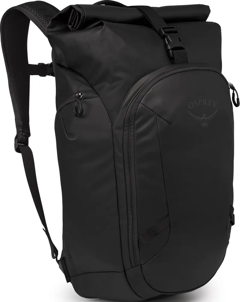 Osprey Transporter Roll Top Rucksack - Raven Black