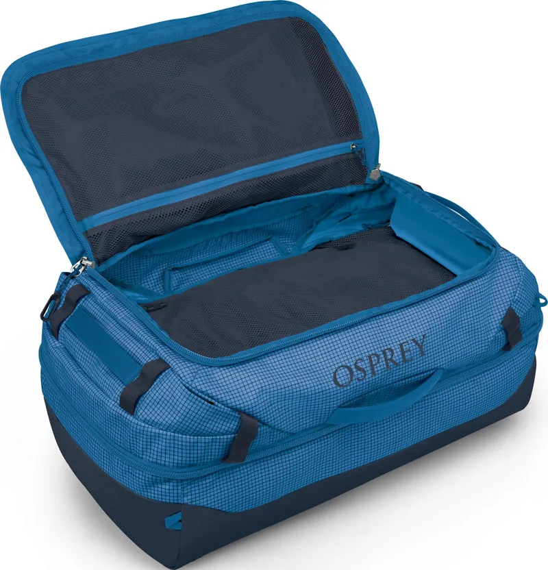 Osprey Transporter Squffel 70 Duffel - Blue Flame-3