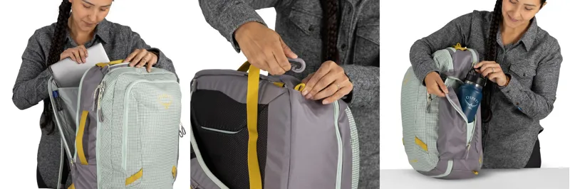 Osprey Transporter Travel Pack 36 - Raven Black-11