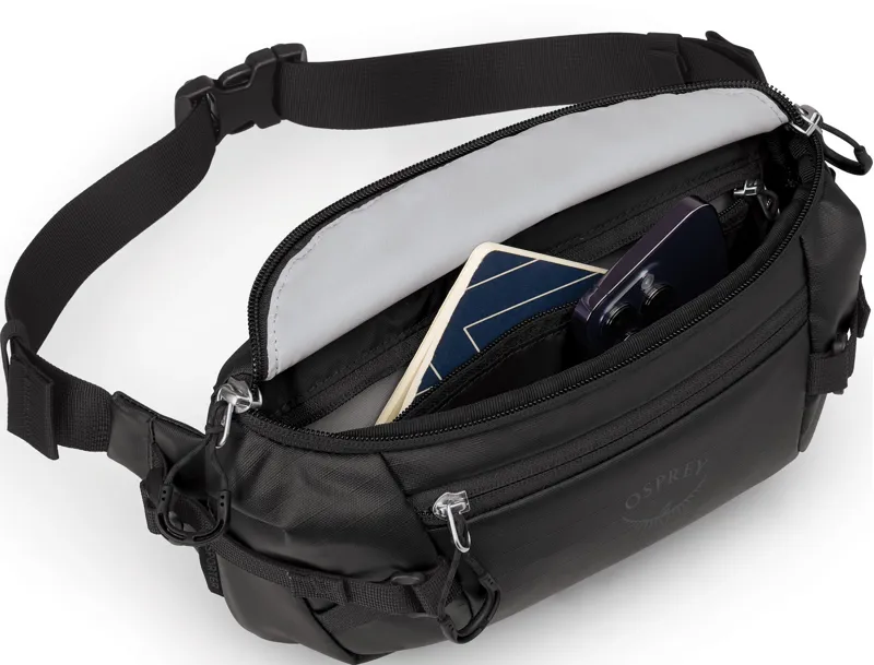 Osprey Transporter Waist Pack - Raven Black-2