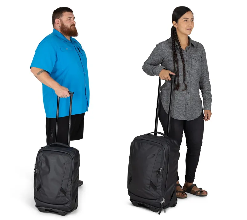 Osprey Transporter Wheeled Carry On - Raven Black-12