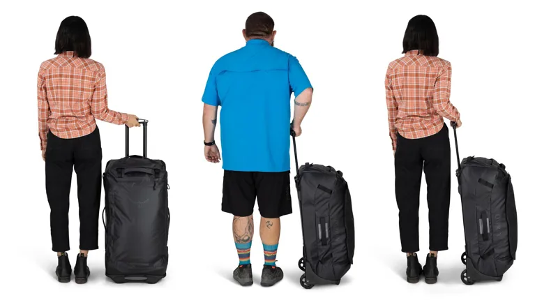 Osprey Transporter Wheeled Duffel 90 - Raven Black-4