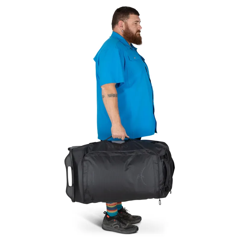 Osprey Transporter Wheeled Duffel 90 - Raven Black-8