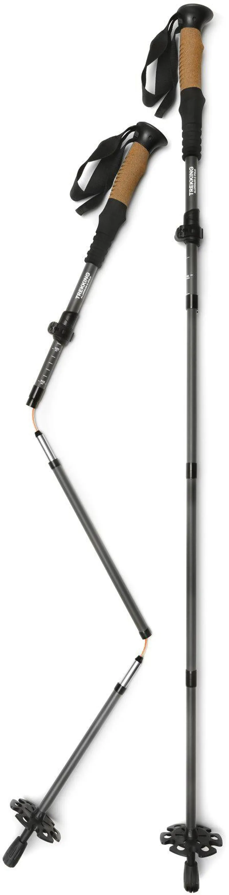SILVA Trekking Poles Aluminum Z-fold - Grey-1