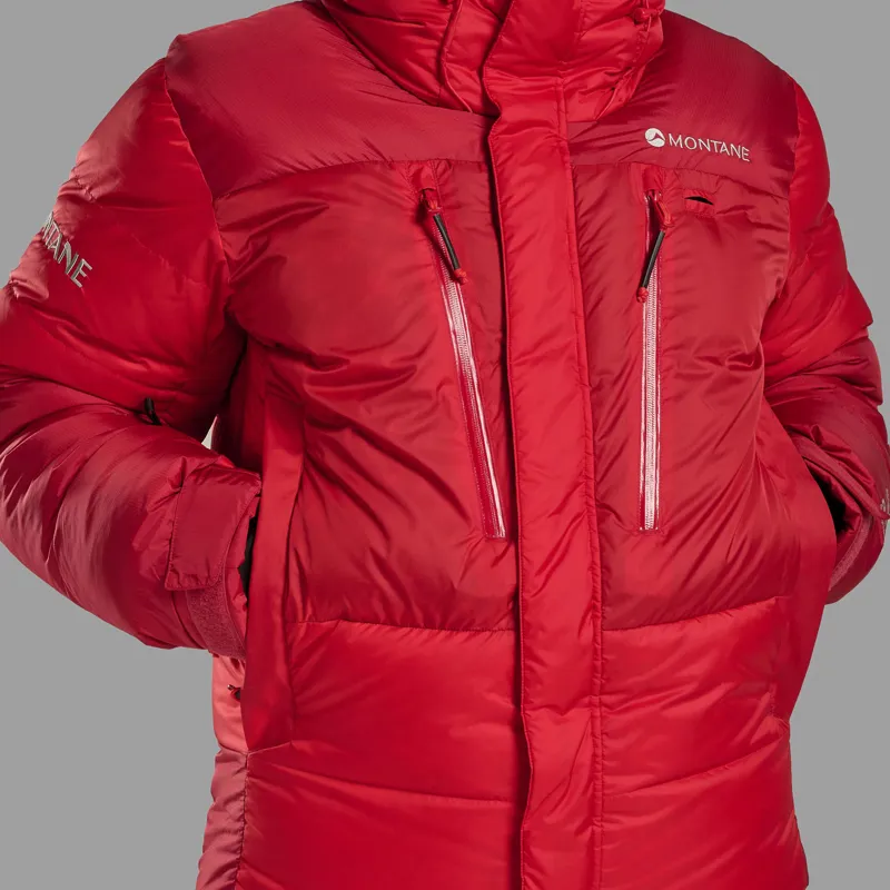 Montane Unisex Apex 8000 Down Jacket - Adrenaline Red-10
