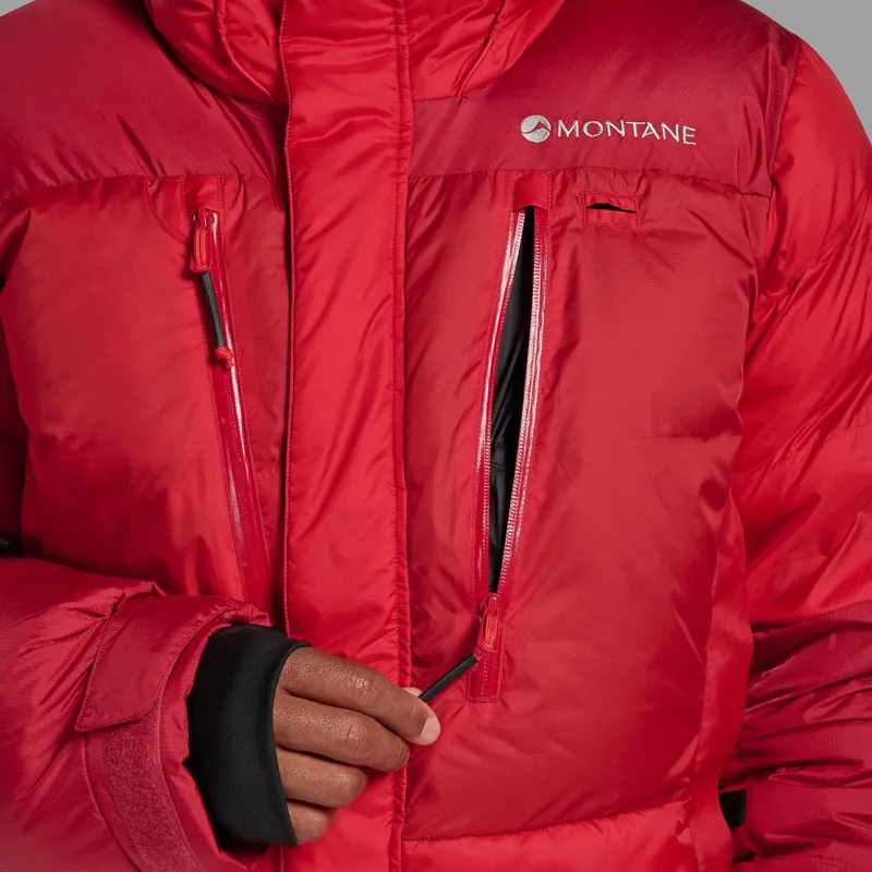 Montane Unisex Apex 8000 Down Jacket - Adrenaline Red-11