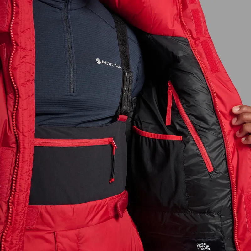 Montane Unisex Apex 8000 Down Jacket - Adrenaline Red-12